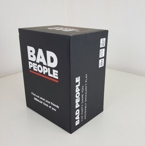 GAME Bad People Party Game New